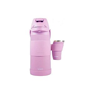 Garrafa Térmica Terrano Tereré - 1.9L - com Cuia Inox - Lilás