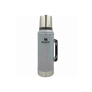 Garrafa Térmica Stanley Classic Legendary Bottle de 950 ml - Cinza