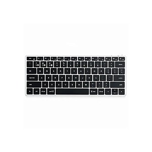 Teclado Satechi Bluetooth ST-BTSX1S X1 Slim em Inglês - Prata