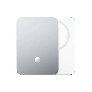 Carregador Portátil Xiaomi Power Bank Magnético Ultrafino 5000mAh 15W - Prata
