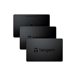 Kit de Carteira de Criptomoedas Tangem TG128X3-B 3 Cartões