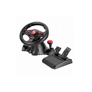 Volante Marvo GT-903 Gamer com 16 Botões e Pedal