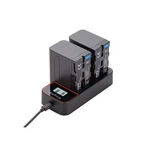 Kit Kingma NP-F970 2 Baterias + Carregador