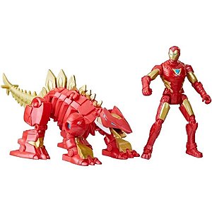 Bonecos Hasbro Marvel Mech Strike Homem de Ferro & Esmagador de Ferro - F7869
