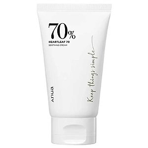 Creme facial Anua Heartleaf 70 Calmante - 100mL