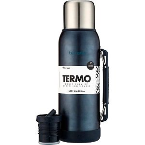 Garrafa Térmica Terrano 1L Classic 2028485 - Azul Metal