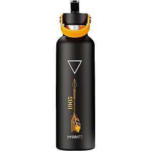 Garrafa Térmica Hydrate 710ml Preta - Guarani