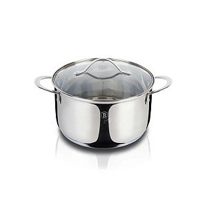 Panela Berlinger Haus Inox com Tampa 26CM