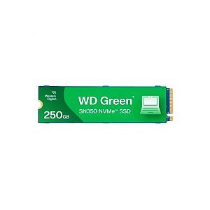 SSD M.2 250GB WD Green SN350 Nvme WDS250G2G0C 2400/1500 MB/s GEN3X4