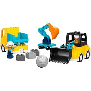 Kit de Lego Duplo Veículos de Construção 3 em 1 - 10475 (22 peças)