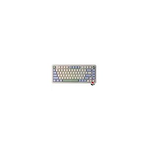 Teclado Gamer Mecânico Redragon K673CPG-RGB-Pro Ucal Pro Wireless / RGB / Vermelho / Inglês - Branco / Verde