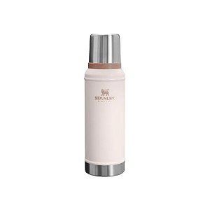 Garrafa Térmica Stanley The Legendary Classic Bottle 10-11346-052 - 940ML - Rosa Quartzo