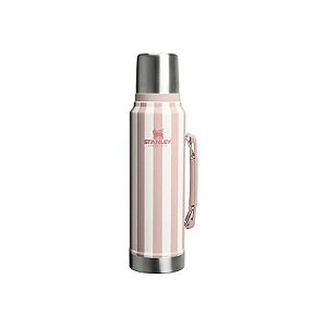 Garrafa Térmica Stanley The Legendary Classic Bottle 10-11344-038 - 1L - Peach Whip Cabana Gloss