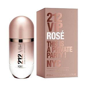 Perfume Carolina Herrera 212 VIP Rose EDP 50ml - Feminino