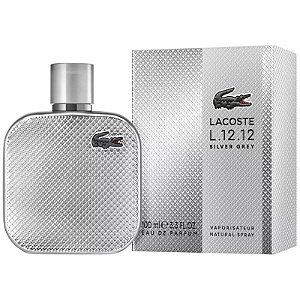 Perfume Lacoste L.12.12 Silver Grey EDP 100ml - Masculino