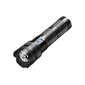 Lanterna LED Smiling Shark SD-5999 - Preto