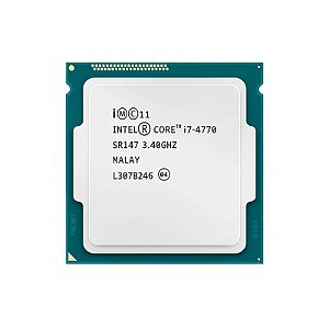 Processador Intel Core i7 4770, Soquete LGA 1150, 3.4GHZ, 8MB, OEM