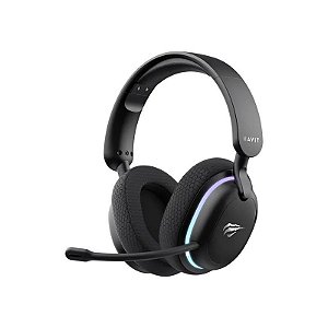 Fone de Ouvido Gamer Havit NV-FUXI-H7-N Sem Fio - Preto