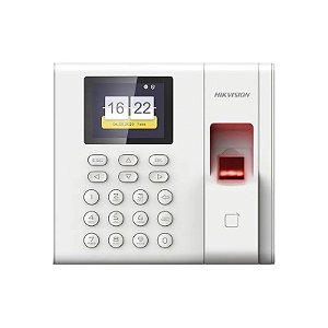 Relógio Marcador Biométrico Hikvision DS-K1T8003MF - Prata