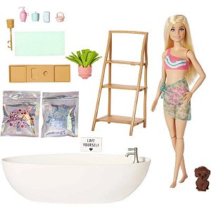 Boneca Mattel Barbie HKT92 Banho de Confete