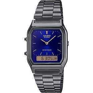 Relógio Casio AQ-230GG-2ADF Feminino - Analógico/Digital