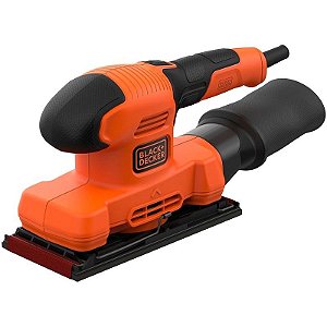 Lixadeira Orbital Black+Decker 1/3 BEW220-B2C 150W 220V-50Hz