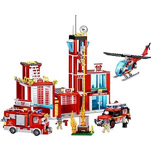 Aventura no Quartel dos Bombeiros Max Zuru - 83165 (976 peças)