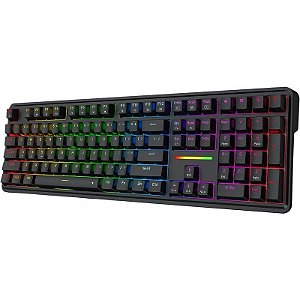 Teclado com Fio Gamer Redragon Antonium K745-RGB Preto