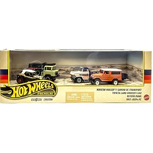 Carros Off-Road Diecast Conjunto Hot Wheels Premium Mattel - JHW42 ( 4 Unidades )