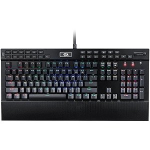 Teclado com Fio Gamer Redragon Yama K550RGB-1 Preto