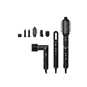 Escova Secadora Onida ON-8080 6 Em 1 1200 W 220V - Preto