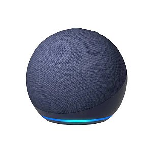 Caixa de Som Inteligente Amazon Alexa Echo Dot 5? Geração Azul C2N6L4
