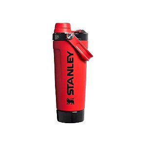 Garrafa Térmica Shaker Stanley Vitalize Chili Black 600 ML