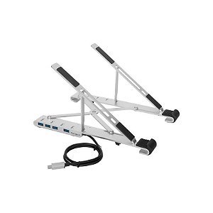 Suporte para Notebook Targus AWU100205GL-92 com Portas - Prata