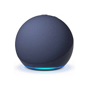 Caixa de Som Amazon Echo Dot Alexa 5ª Geração Azul