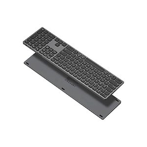 Teclado Sem Fio Dux Ducis Série LK - Preto/Cinza