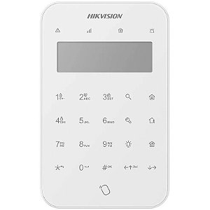 Teclado para Alarme HikVision DS-PK1-LT-WB Sem Fio com LCD