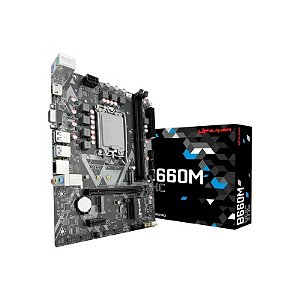 Placa Mãe Gamer Up B660M-VHC, Intel LGA 1700, M-ATX, DDR4, M.2 Nvme, UPG-B660M-VHC