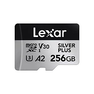 Analise o nome do produto: "Memória Micro SD Lexar Profissional Silver Plus 100/70 MB/s Uhs-I C10 256 GB (LMSSIPL256G-Bnang)"