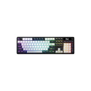 Teclado Gamer Redragon Wyvern K761 Pro K761WB RGB Sem Fio LCD Branco e Azul
