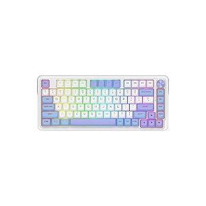 Teclado Gamer Redragon Ucal Max K673WBP RGB - Branco