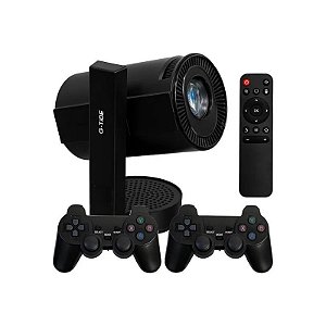 Projetor G-Tide PJ10 130 Ansi Lúmens com Wi-Fi/Bluetooth Bivolt - Preto