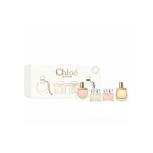 Kit Miniatura Perfume Chloe 4 Unidades Edp Femino - 5ML