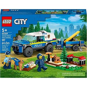 Lego City Treinamento de Cão Policial - 60369 (197 peças)
