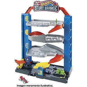 Garagem de manobras MATTEL HOTWHEELS GNL70 CITY