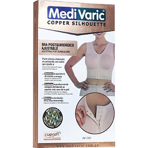 Sutiã Pós-Cirúrgico Ajustável MediVaric - F225P3408 (34)