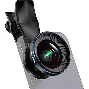 Lente grande angular para celular Neewer 18mm com rosca de 17mm - LS-42 Pro