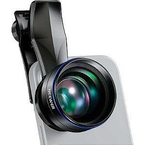 Lente Teleobjetiva para Celular Neewer HD 60mm com Rosca de 17mm - LS-41 Pro