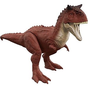 Brinquedo Carnotauro com Efeitos Sonoros Jurassic World Rebirth Mattel - JGM15