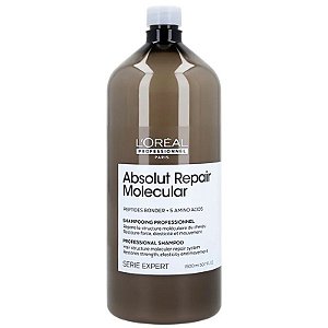 Xampu L'Oréal Serie Expert Absolut Repair Molecular Peptides Bonder - 1,5 L